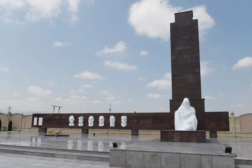 Azerbaijani President viewed conditions created at Galaba Park in Goygol