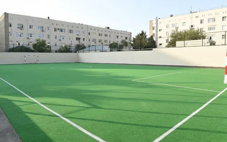 President Ilham Aliyev viewed two schools after major overhaul