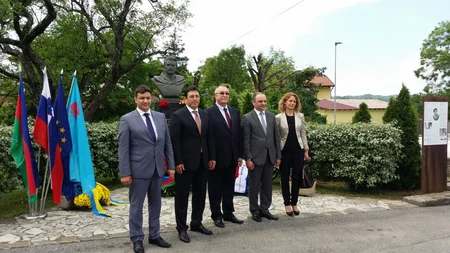​Sloveniyada azərbaycanlı döyüşçülərin şərəfinə ucaldılan abidənin açılışı olub