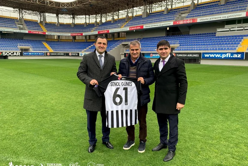 Neftçi rəhbərliyi Şenol Günəşlə görüşüb