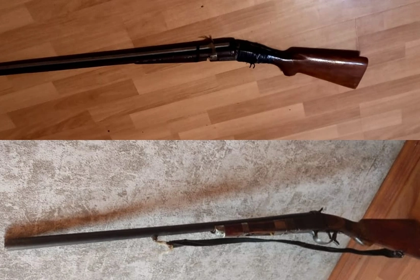 Cəlilabad sakinlərindən qanunsuz silahlar aşkarlanıb