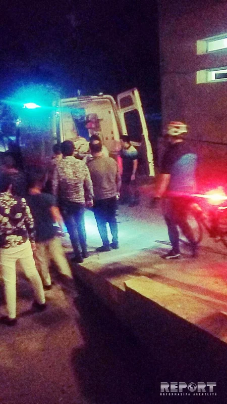 Bakıda velosipedçini avtomobil vurub