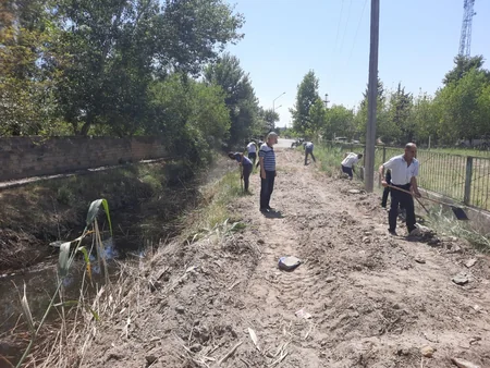 Bakıda yanğına səbəb olan quru ot, kol-kos və məişət tullantıları yığılan sahələr təmizlənib