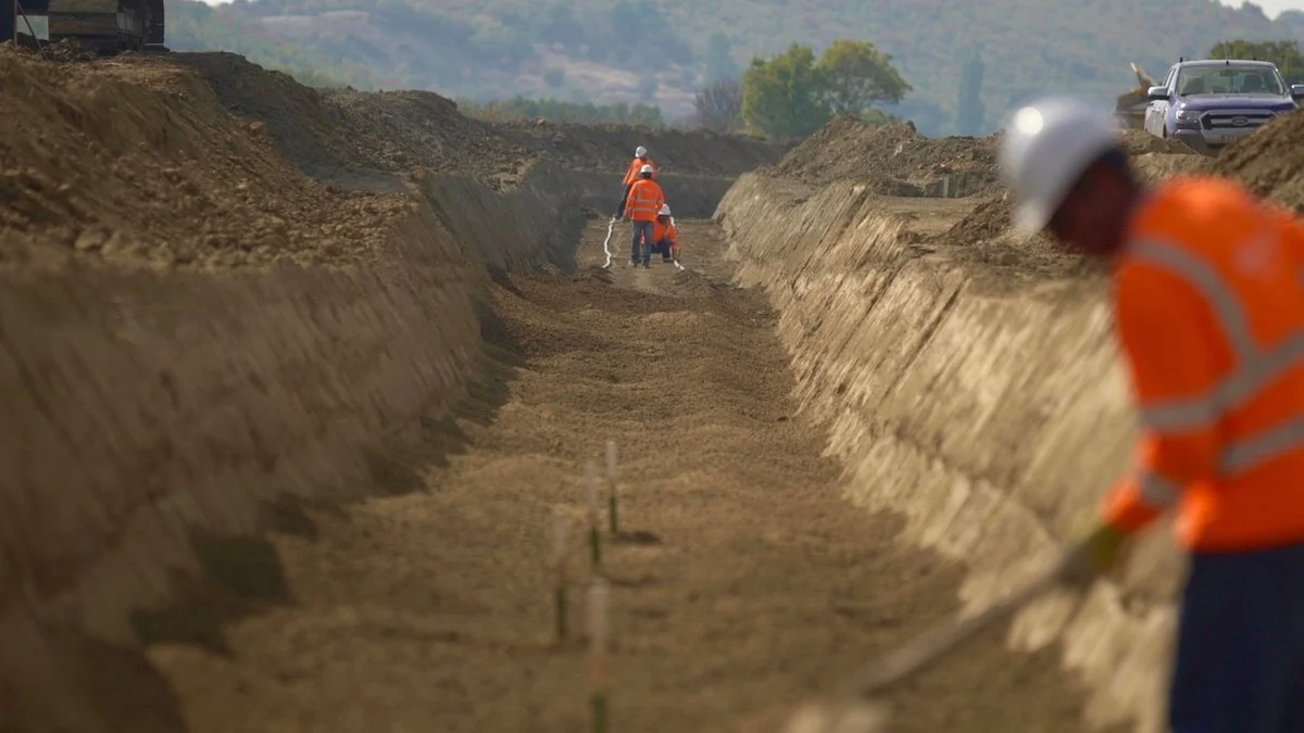 Проложена 1/3 часть труб на греческо-албанском участке ТАР