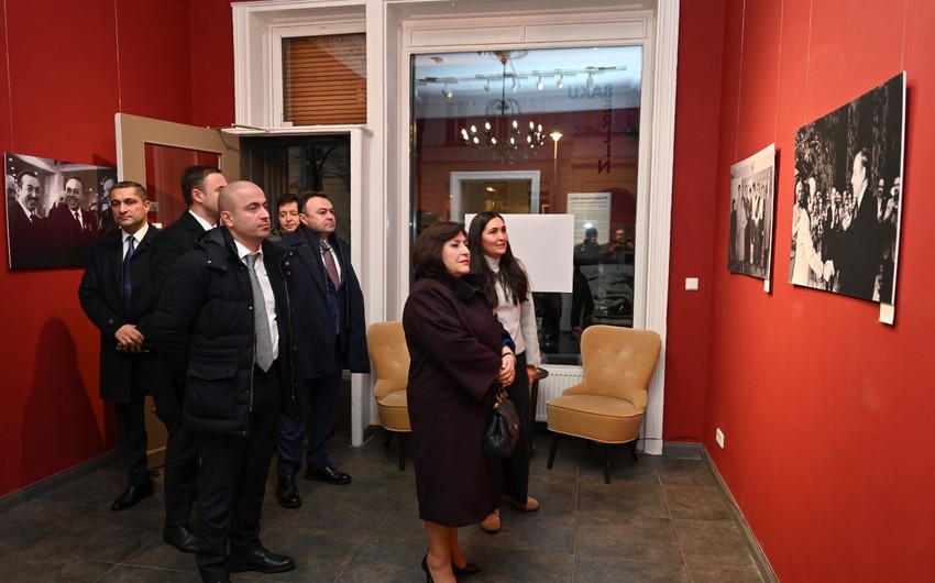 Azerbaijani Speaker Sahiba Gafarova arrives in Germany
