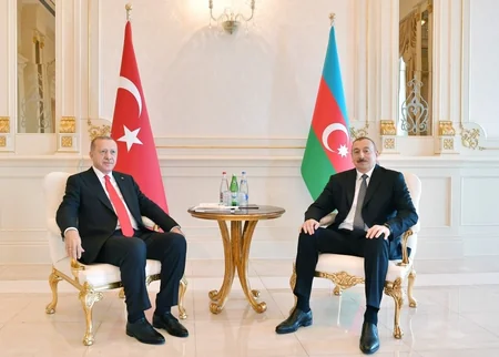 Azərbaycan Prezidenti Türkiyə Prezidenti ilə görüşüb - YENİLƏNİB