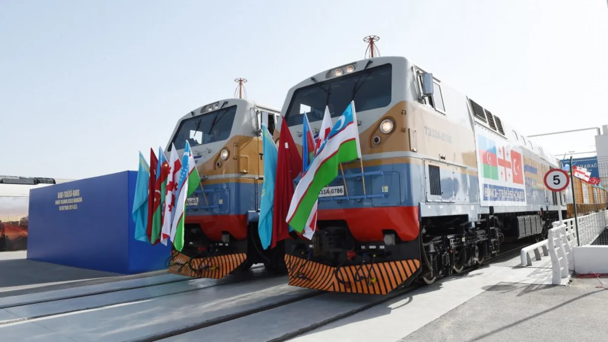 BTQ dəmir yolu vasitəsilə Rusiyadan göndərilən polad lövhələrin nəqlinə başlanılıb