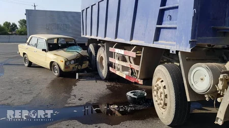 Ucarda iki avtomobil toqquşub, xəsarət alanlar var - FOTO - YENİLƏNİB