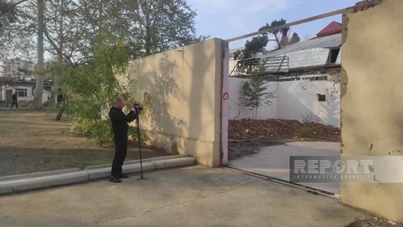 Foreign media representatives visiting Ganja