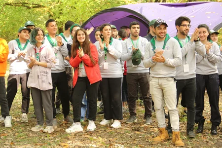 Hirkan Milli Parkında Təbiətin keşiyində adlı eko-skaut düşərgəsi keçirilib