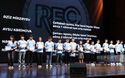 Respublika Fənn Olimpiadalarının qalibləri mükafatlandırılıb