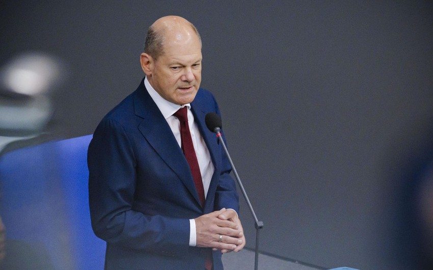 Шольц заявил, что проведет переговоры с Путиным когда придет время