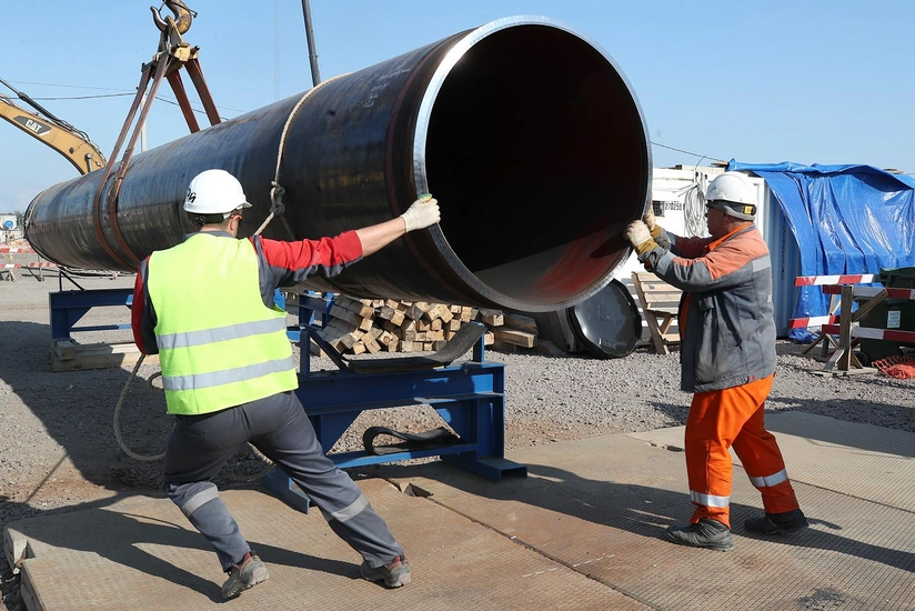 Nord Stream 2 gas pipeline ready