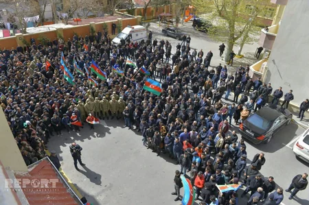 Azərbaycan ordusunun şəhid polkovniki və onun əsgəri Şəhidlər Xiyabanında dəfn edilib - FOTO - YENİLƏNİB