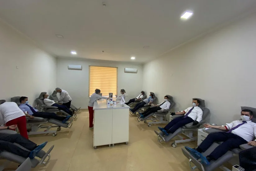 BŞİH əməkdaşları qanvermə aksiyasına qoşuldu