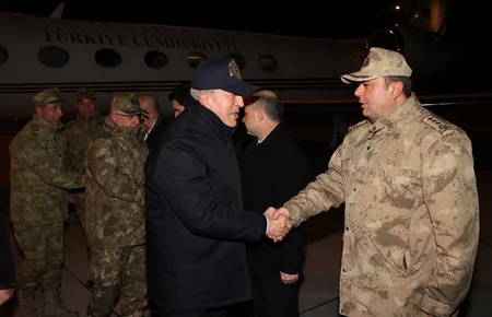 Türkiyə, Azərbaycan və Gürcüstanın müdafiə nazirləri görüşüblər
