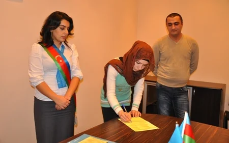 Bakı İstintaq Təcridxanasında nikah mərasimi olub