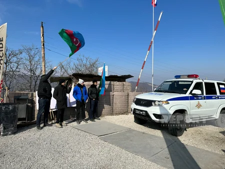Сегодня по дороге Ханкенди-Лачын беспрепятственно проехали 32 автомобиля РМК