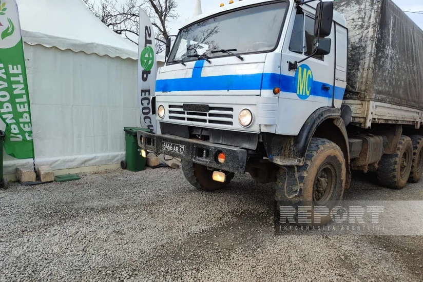 По дороге Ханкенди-Лачын беспрепятственно проехали 80 автомобилей российских миротворцев