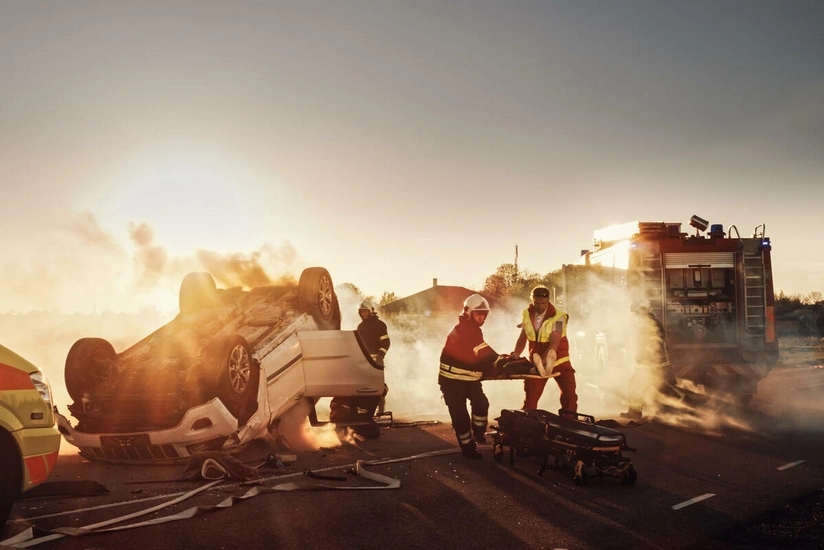 KİV: Almaniyada 50 avtomobil toqquşub, 30-a yaxın adam xəsarət alıb