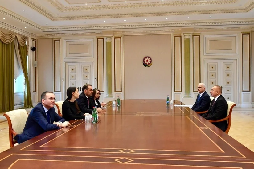 Президент Ильхам Алиев принял вице-премьера Сербии