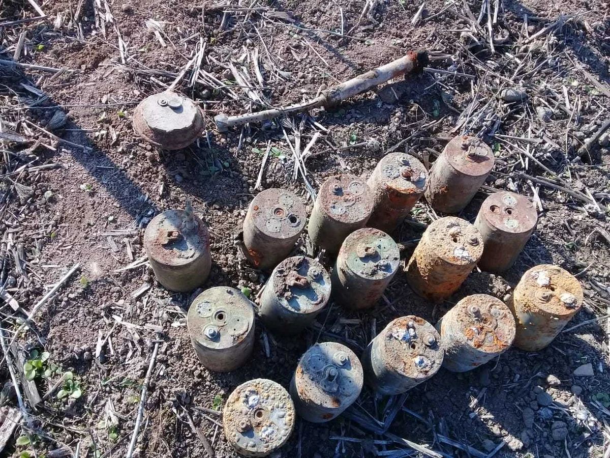 Füzulidə tank və piyada əleyhinə minalar aşkarlanıb - FOTO