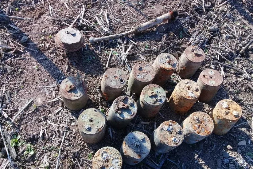 Füzulidə tank və piyada əleyhinə minalar aşkarlanıb - FOTO