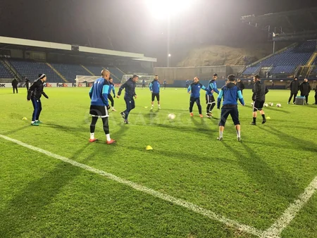 Qarabağ klubu Slovanla matçöncəsi son məşqinə çıxıb
