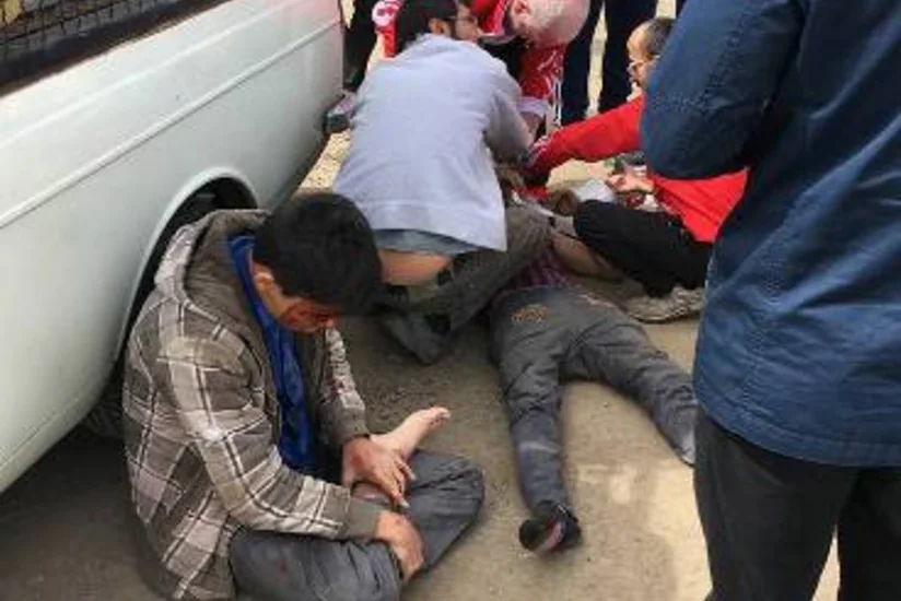 Türkiyənin güləş yığması İranda yol qəzasına düşüb
