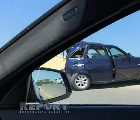 ​Bilgəhdə iki maşının toqquşması ilə nəticələnən yol qəzası baş verib - FOTO - VİDEO
