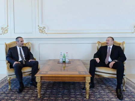 President Ilham Aliyev received credentials of Swedish and Slovenian Ambassadors