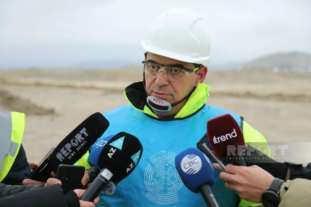 Cavid Abdullayev: “Xızı-Abşeron” KES-də bu il turbinlərin istismara verilməsi planlaşdırılır