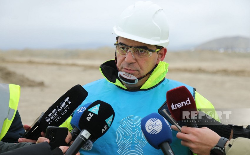 Cavid Abdullayev: “Xızı-Abşeron” KES-də bu il turbinlərin istismara verilməsi planlaşdırılır