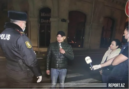 Bakıda xüsusi karantin rejimini pozanlarla bağlı reyd keçirildi - VİDEOREPORTAJ - YENİLƏNİB
