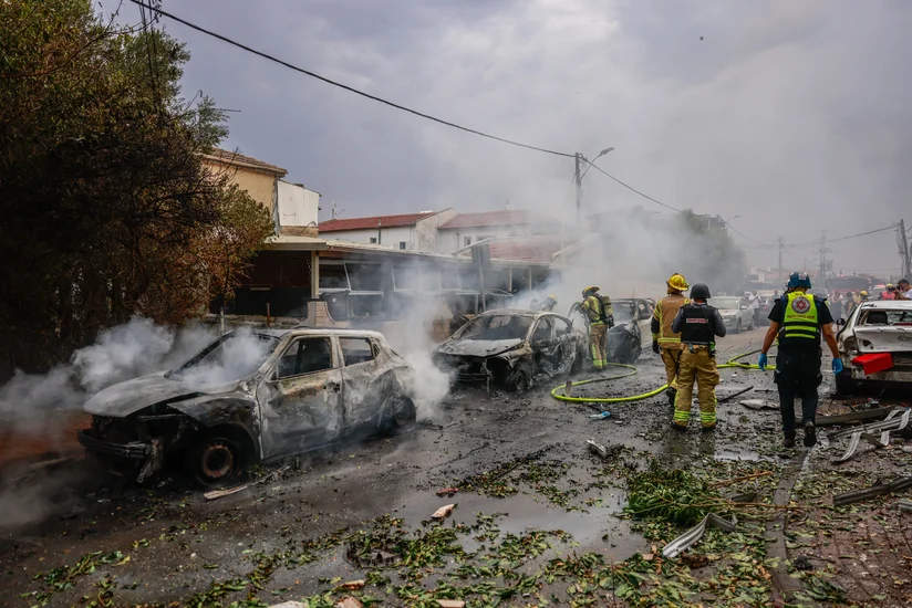 В результате обстрела города Ашкелона пострадали 12 человек