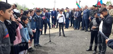 В Билясуваре состоялось открытие родника памяти шехида