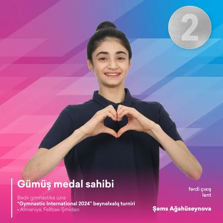 Azərbaycanın bədii gimnastları Gymnastic lnternational 2024də uğurla çıxış ediblər