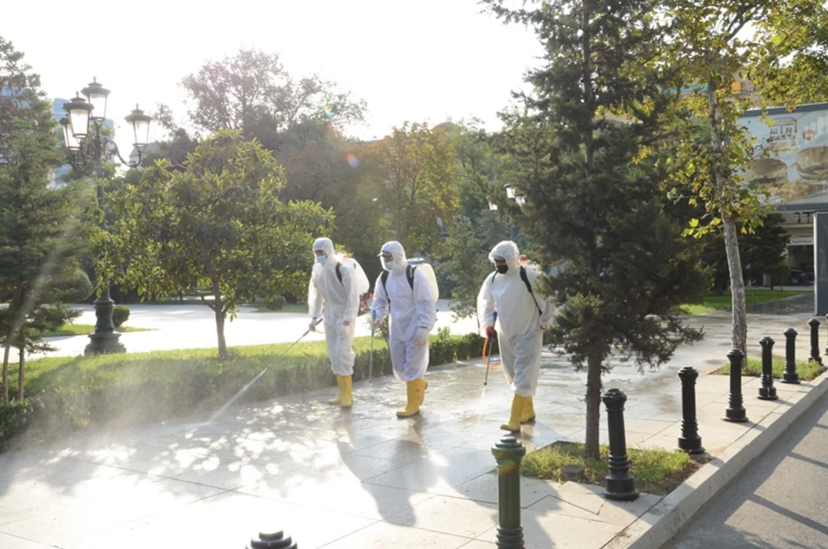 Bakıda 553 küçə dezinfeksiya edildi