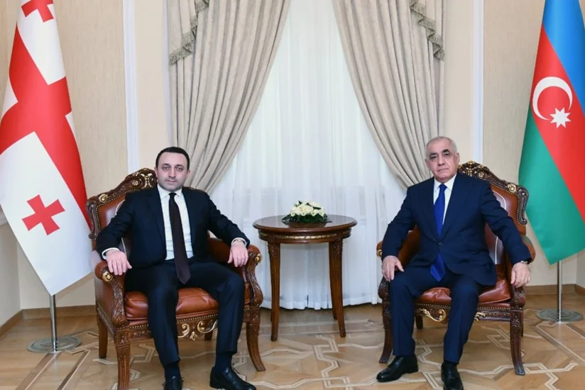 Azərbaycan və Gürcüstan baş nazirlərinin görüşü olub