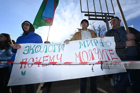 Protest on Shusha-Khankandi road going on for four days