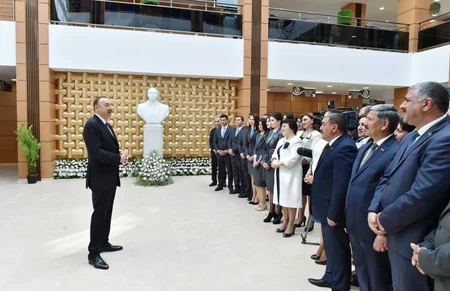 ​Bərdə rayonunda bir sıra obyektlərin açılışı olub