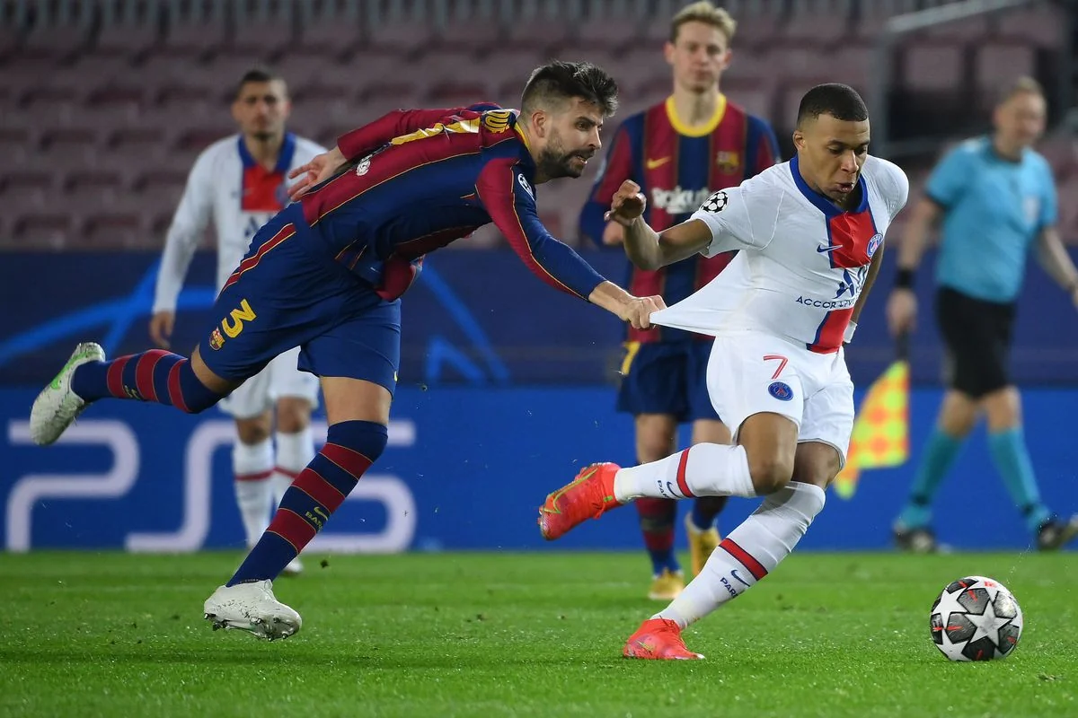 Barselonanın futbolçuları PSJ ilə matçda mübahisə etdi