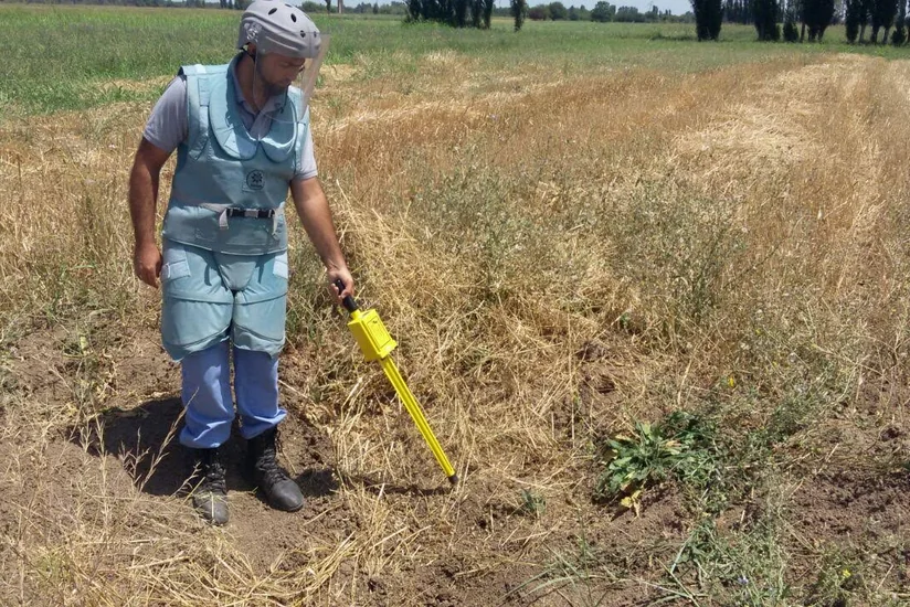 ANAMA ötən ay 223 ədəd mina və 3 tank əleyhinə mina aşkar edərək zərərsizləşdirib