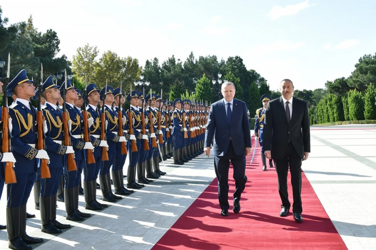 Official welcoming ceremony was held for Turkish President Erdoğan