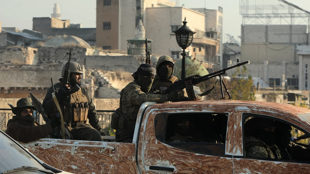 Syrian opposition forces control center of Daraa on border with Jordan