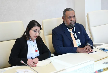 Milli Məclisin deputatları Yeni Kaledoniyanın daimi müvəkkili ilə görüşüb
