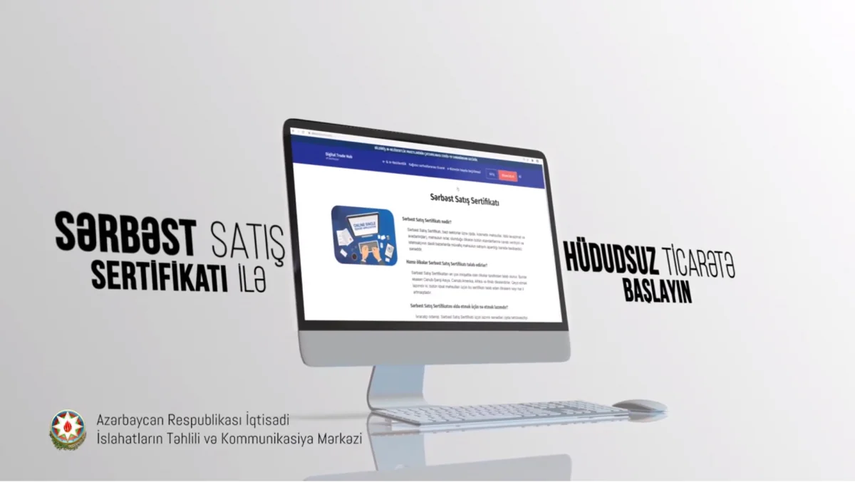 “Azexport” yenidən Bolqarıstana ixrac üçün sərbəst satış sertifikatı təqdim edib