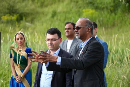 Indian Embassy in Azerbaijan organizes open yoga session in Shamakhi