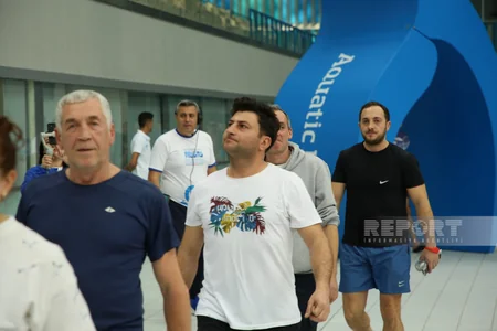 Dövlət qurumları arasında üzgüçülük yarışının açılış mərasimi keçirilib