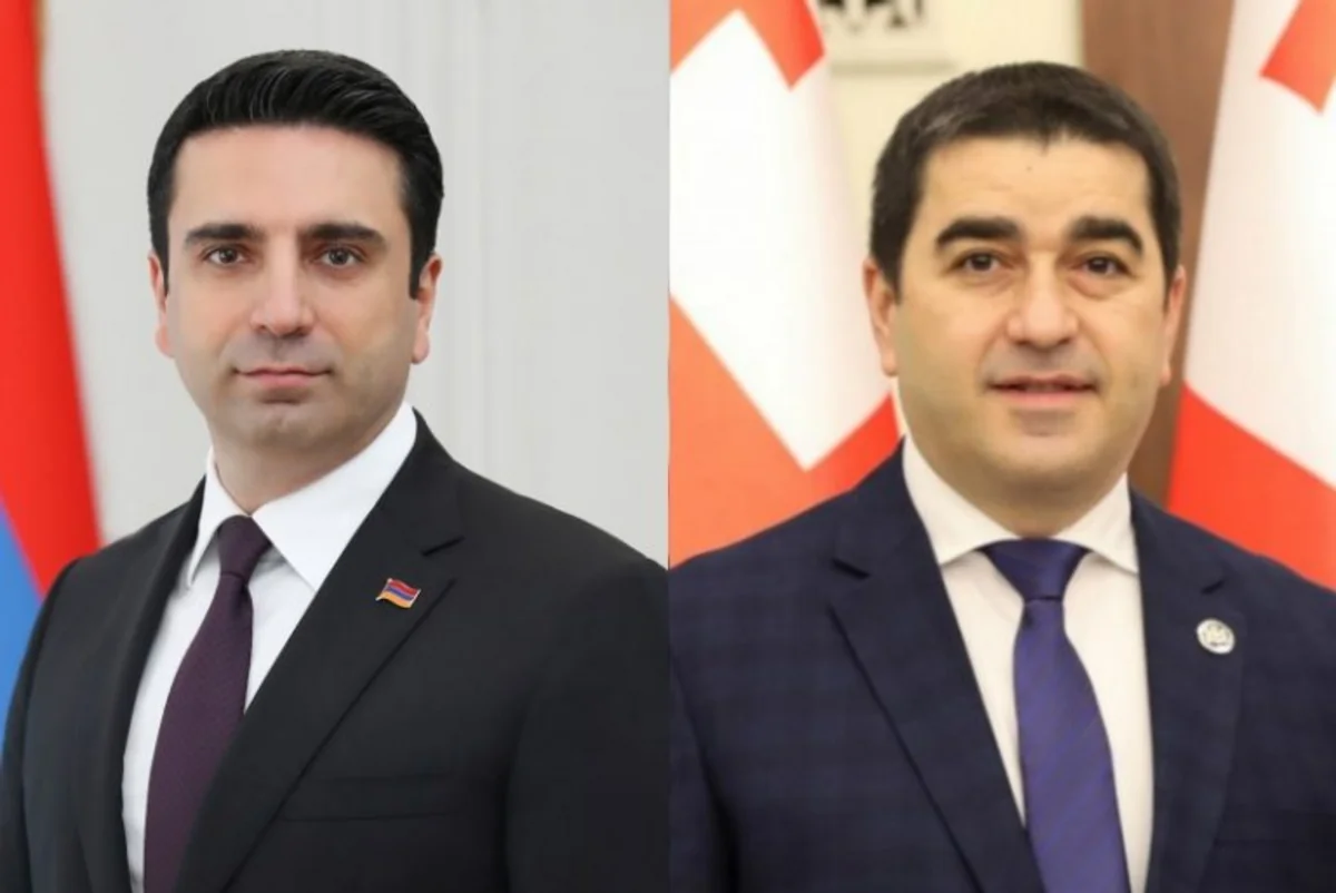 Armenian, Georgian parliament speakers discuss situation in South Caucasus